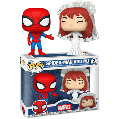 Pre-Order: Marvel - Spider-Man &amp; MJ Pop! Vinyl Figure 2-Pack