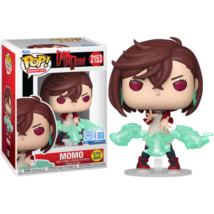 Pre-Order: Dan Da Dan - Momo Glow-in-the-Dark Pop! Vinyl Figure