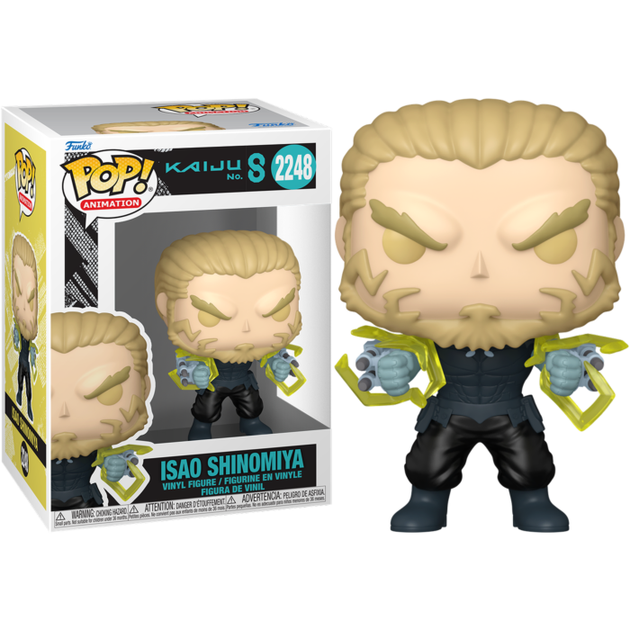 Pre-Order: Kaiju No.8 - Isao Shinomiya Pop! Vinyl Figure