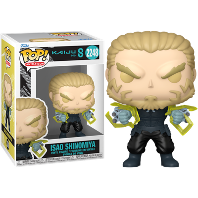Pre-Order: Kaiju No.8 - Isao Shinomiya Pop! Vinyl Figure