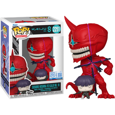 Pre-Order: Kaiju No.8 - Soshiro Hoshina vs. Kaiju No.10 Pop! Vinyl Figure