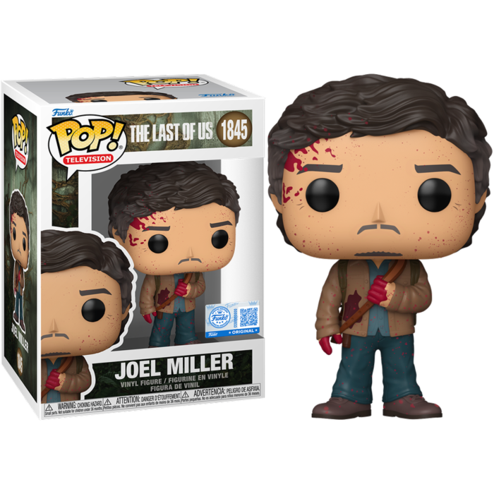 Pre-Order:  The Last of Us (2023) - Joel Miller (Bloody) Pop! Vinyl Figure