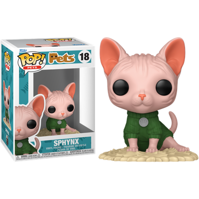 Pre-Order:  Pets - Sphynx Cat Pop! Vinyl Figure