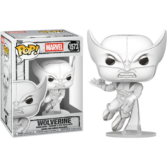 Pre-Order: Marvel: Sketched - Wolverine Pop! Vinyl Figure