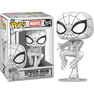 Pre-Order: Marvel: Sketched - Spider-Man Pop! Vinyl Figure