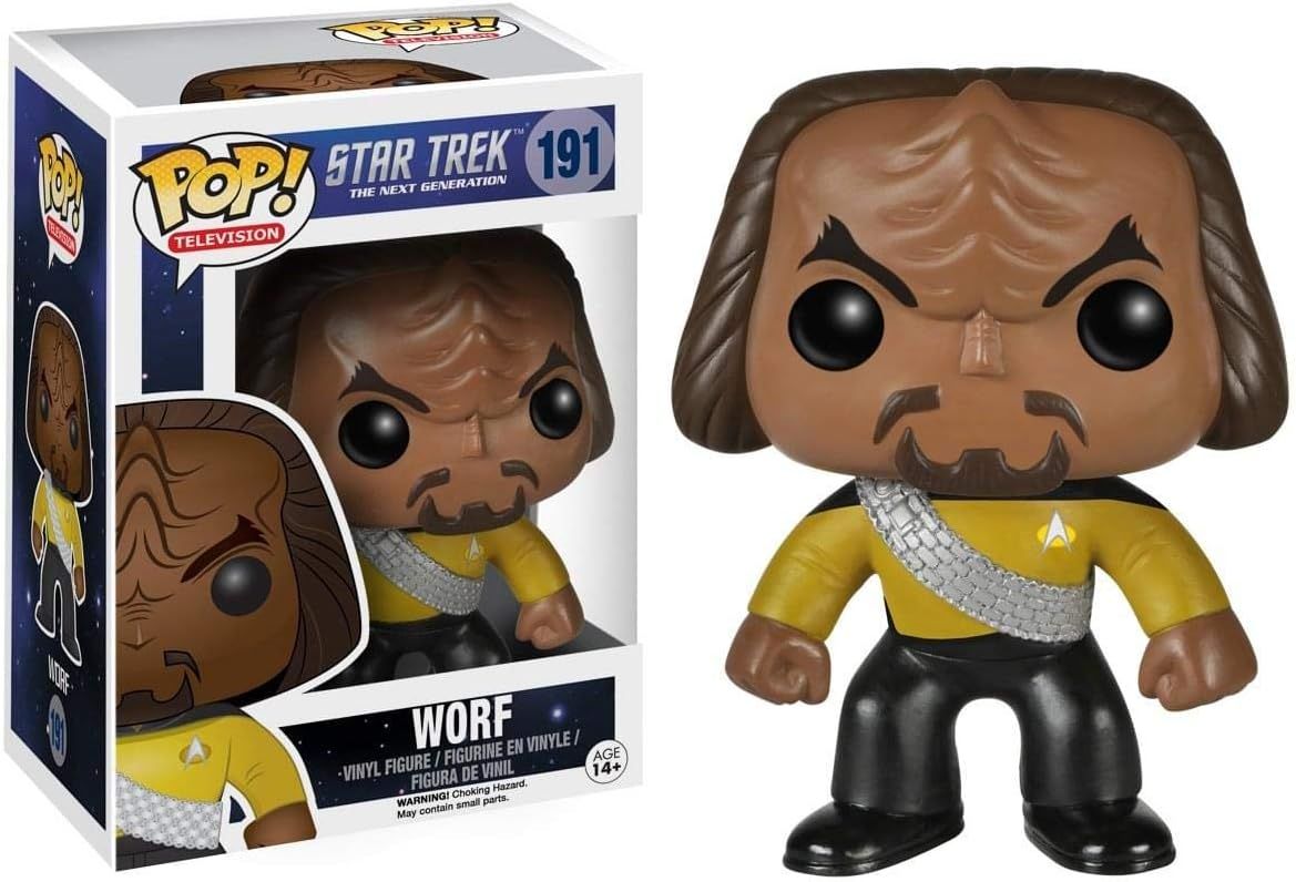 Star Trek The Next Generation - Worf Pop! Vinyl Figure (Box Damaged)
