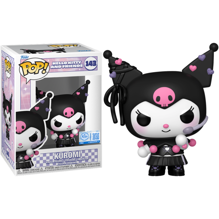 Pre-Order: Hello Kitty &amp; Friends - Kuromi (K-Pop) Pop! Vinyl Figure