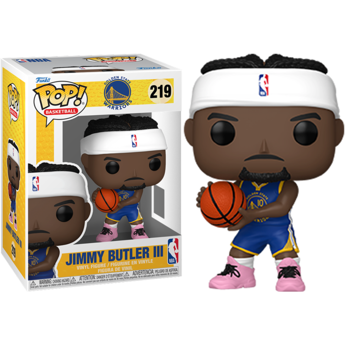 Pre-Order: NBA Basketball - Jimmy Butler III Golden State Warriors (2025 Icon Edition Uniform) Pop! Vinyl Figure