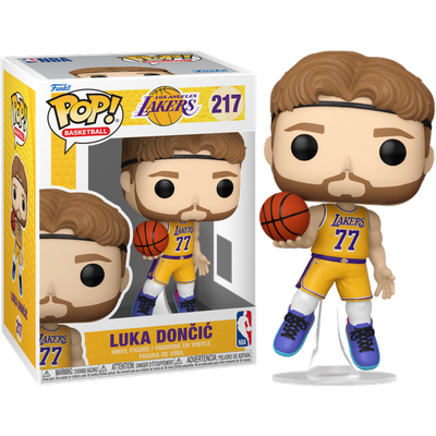 Pre-Order: NBA Basketball - Luka Doncic Los Angeles Lakers (2025 Icon Edition Uniform) Pop! Vinyl Figure