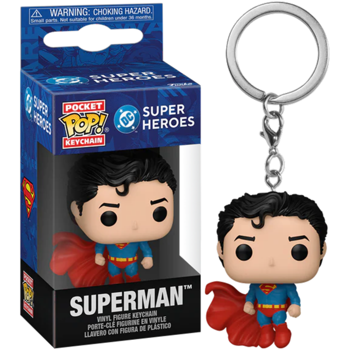 DC Comics: New Classics - Superman Pocket Pop! Keychain