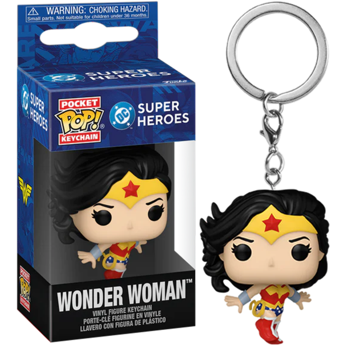 DC Comics: New Classics - Wonder Woman Pocket Pop! Keychain