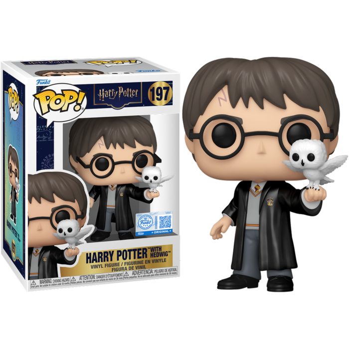 Pre-Order: Harry Potter - Harry with Hedwig Pop! Vinyl Figure