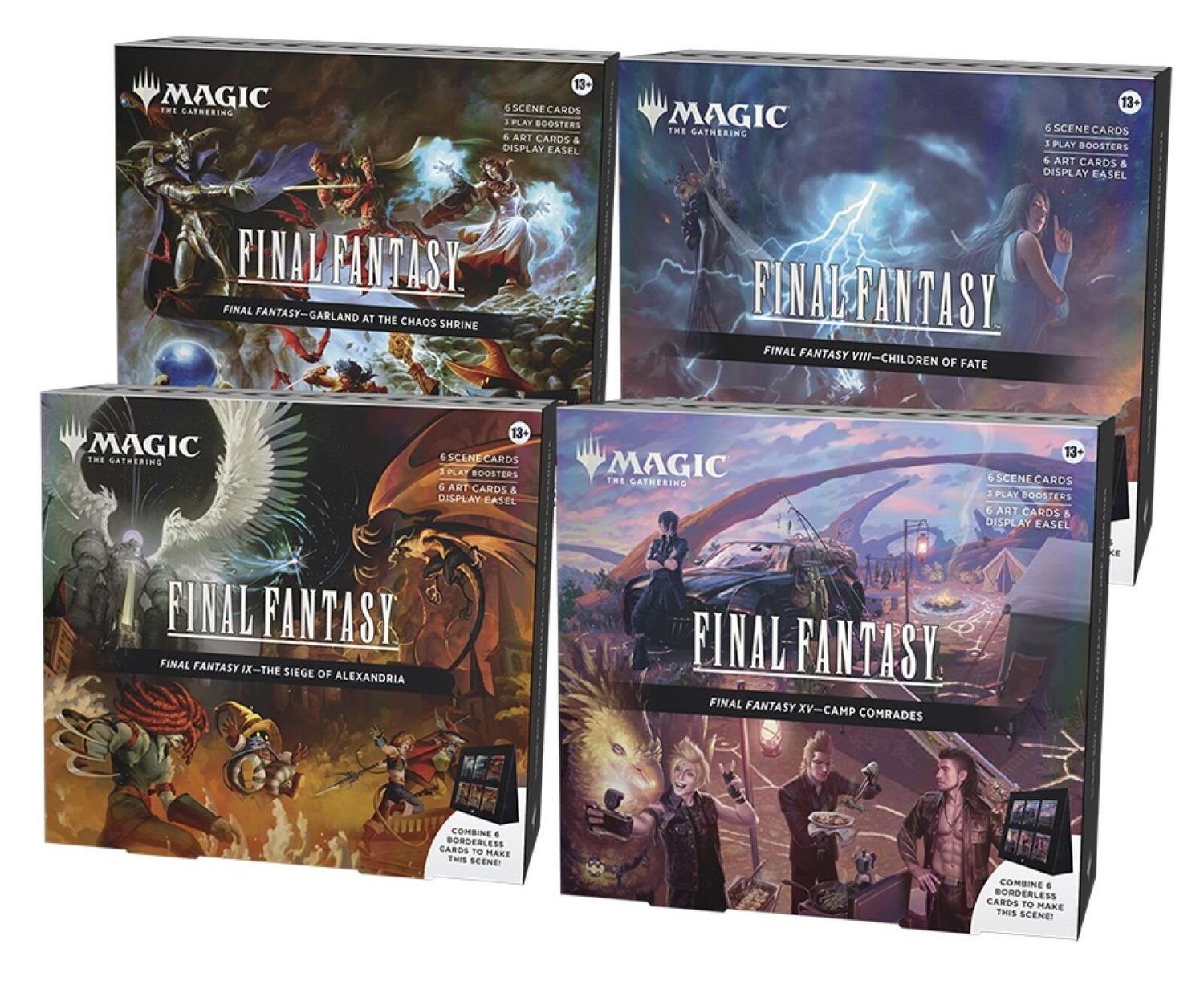 Pre-Order: Magic the Gathering Final Fantasy Holiday Release Scene Box (4 Decks Per Display)