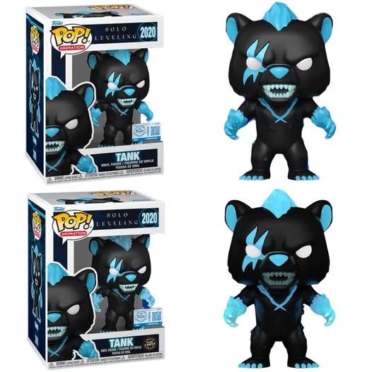 Solo Leveling - Tank Chase Pop! Vinyl Figure Bundle of 2
