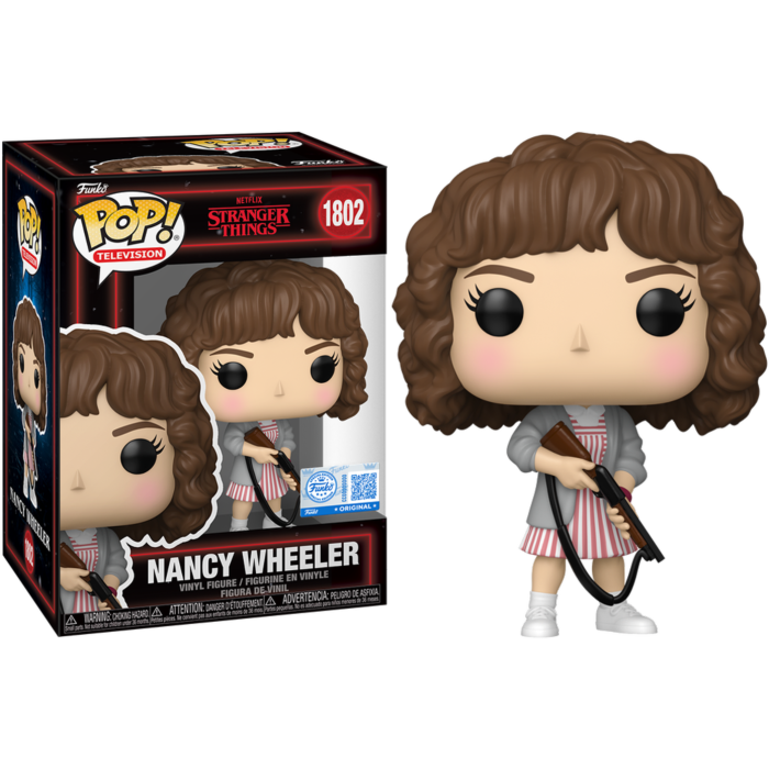 Stranger Things - Nancy Wheeler with Shotgun Pop! Vinyl Figure