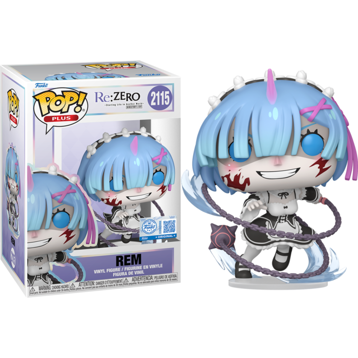 Re:ZERO - Rem with Morningstar Pop! Plus Vinyl Figure (