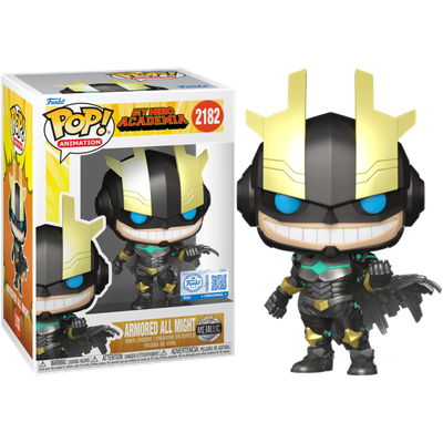 Pre-Order: My Hero Academia - Armored All Might Metallic Pop! Vinyl Figure