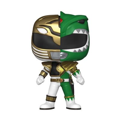 Mighty Morphin Power Rangers Green/White Ranger Split Pop! Vinyl Figure (9500 Piece Limited Edition Exclusive)