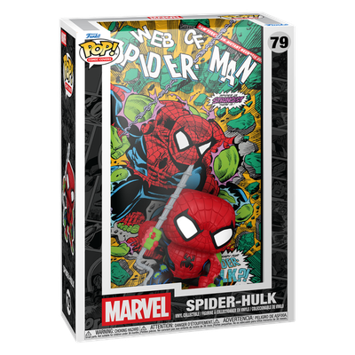 Marvel - Spider-Hulk Web of Spider-Man #70 Comic Covers Pop! Vinyl Figure - alternate product image 2