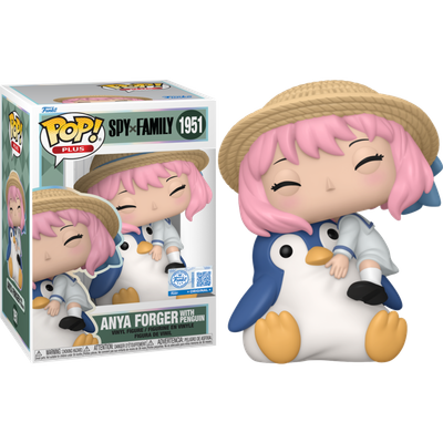 Spy x Family - Anya Forger with Penguin Pop! Plus Vinyl Figure