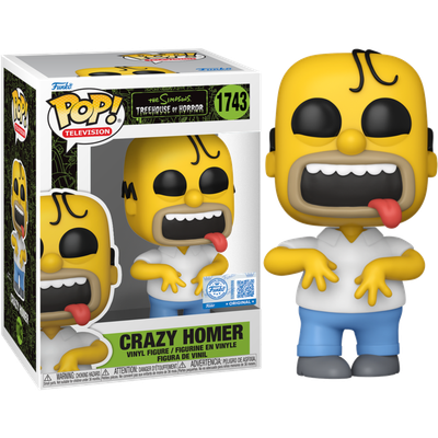 The Simpsons: Treehouse of Horror - Crazy Homer Pop! Vinyl Figure