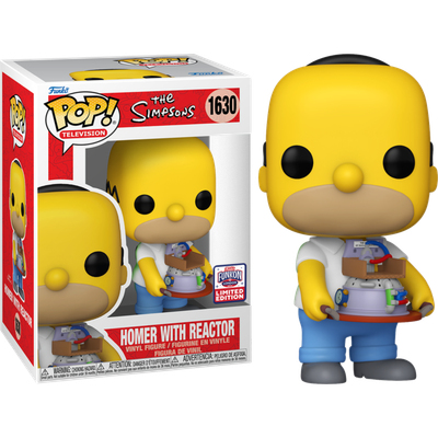 The Simpsons - Homer with Reactor Pop! Vinyl Figure (2024 Funkon London Convention Exclusive)