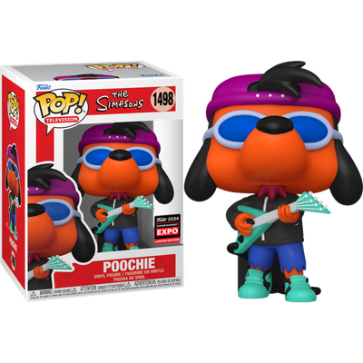 The Simpsons - Poochie Pop! Vinyl Figure (2024 Entertainment Expo Convention Exclusive)