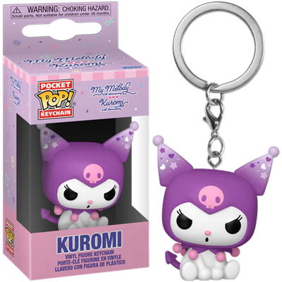 Hello Kitty - Kuromi Pop! 20th Anniversary Keychain