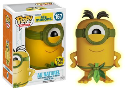 Minions - Au Naturel Glow In The Dark Pop! Vinyl Figure