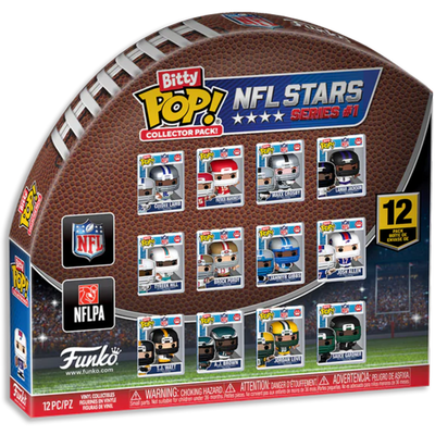 NFL: Football - NFL Stars (Series 01) Bitty Pop! Vinyl Figure 12-Pack