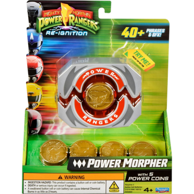 Mighty Morphin Power Rangers: Re-Ignition - Power Morpher with 5 Power Coins Roleplay Replica