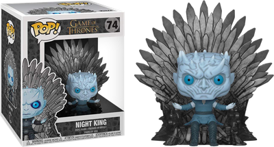 Game of Thrones - Night King on Iron Throne Deluxe Pop! Vinyl Figure