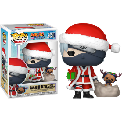 Naruto - Kakashi Hatake with Pakkun (Holiday) Pop! Plus Vinyl Figure