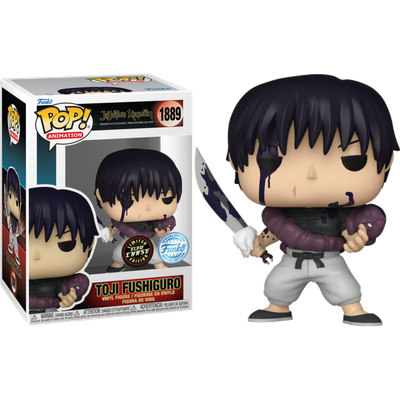 Jujutsu Kaisen - Toji Fushiguro Chase Pop! Vinyl Bundle of 6 (set of 6 Pops)