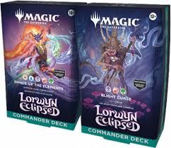 Magic the Gathering Lorwyn Eclipsed Commander Deck Pair (2 Decks)