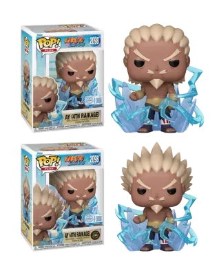 Naruto: Shippuden - Ay (4th Raikage) Chase Pop! Vinyl Figure Bundle of 2 - Mighty Toys Australia