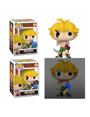 Seven Deadly Sins - Meliodas (Demon Mode) Chase Pop! Vinyl Bundle of 6 (set of 6 Pops)