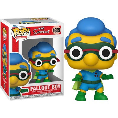 The Simpsons - Milhouse as Fallout Boy Pop! Vinyl Figure
