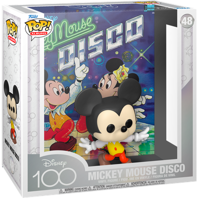 Disney 100th - Mickey Mouse Disco Pop! Albums Vinyl Figure