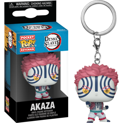 Demon Slayer - Akaza Pocket Pop! Keychain