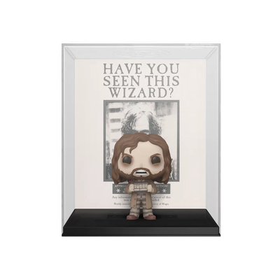 Harry Potter and the Prisoner of Azkaban - Wanted Poster with Sirius Black Pop! Covers Vinyl Figure