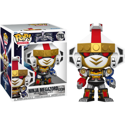 Mighty Morphin Power Rangers: The Movie (1995) - Ninja Megazord Metallic Super Sized 6" Pop! Vinyl