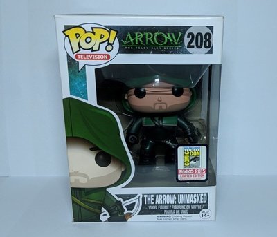 Pop Vinyl The Arrow Unmasked 208