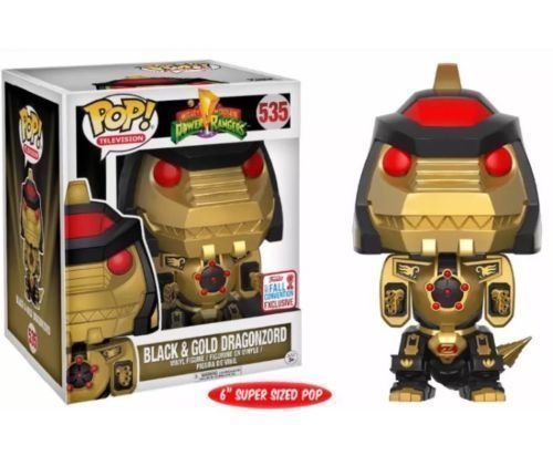 Mighty Morphin Power Rangers- Dragonzord (Black and Gold) 6" Pop! Vinyl Figure (2017 Exclusive)