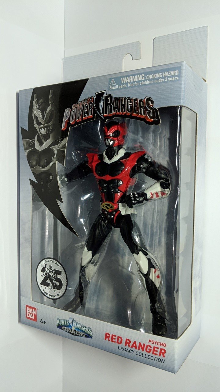 Power Rangers in Space- Red Psycho Ranger Legacy Figure