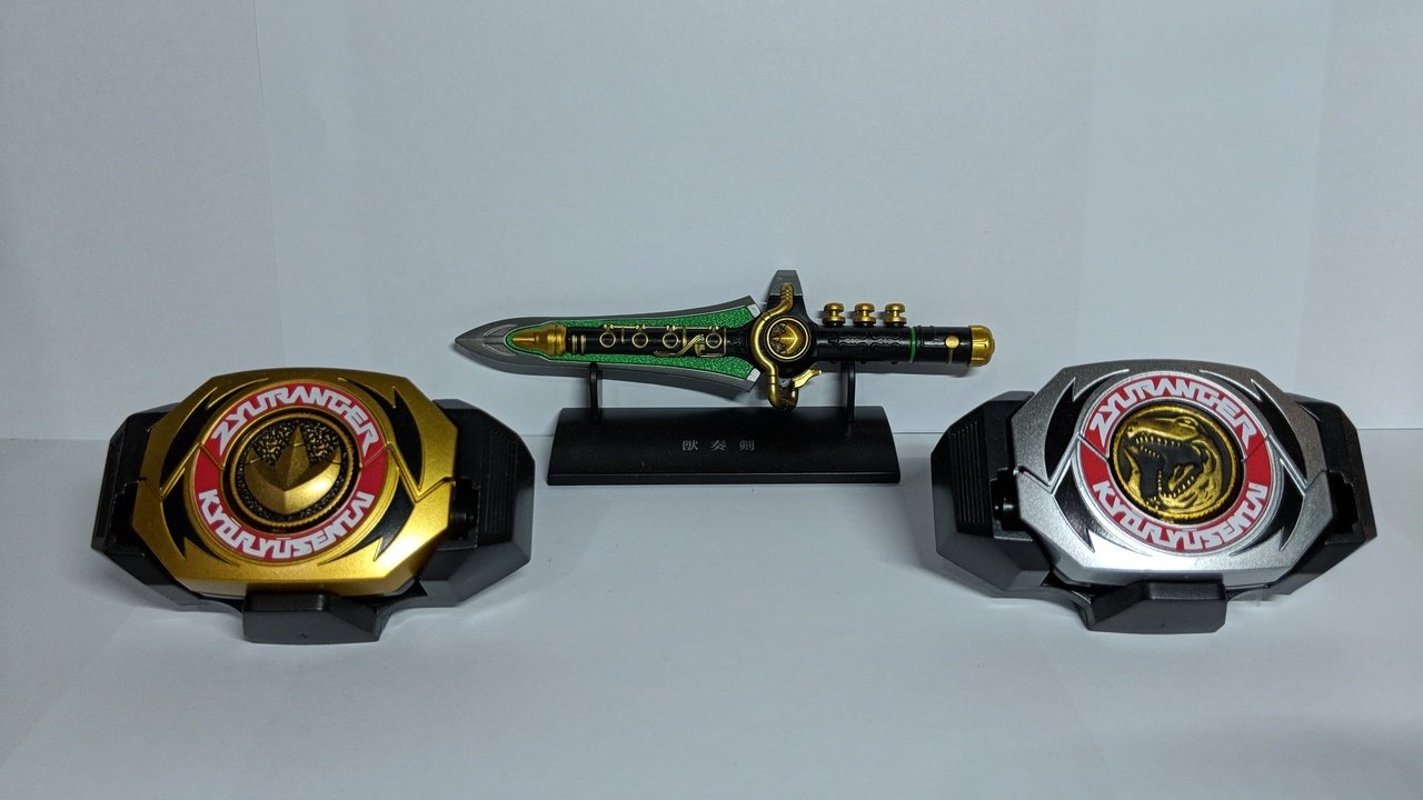 Mighty Morphin Power Ranger HPC complete set of 3