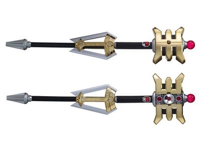 Power Rangers Zeo - Golden Power Staff Legacy Collection 1:1 Scale Life-Size Prop Replica