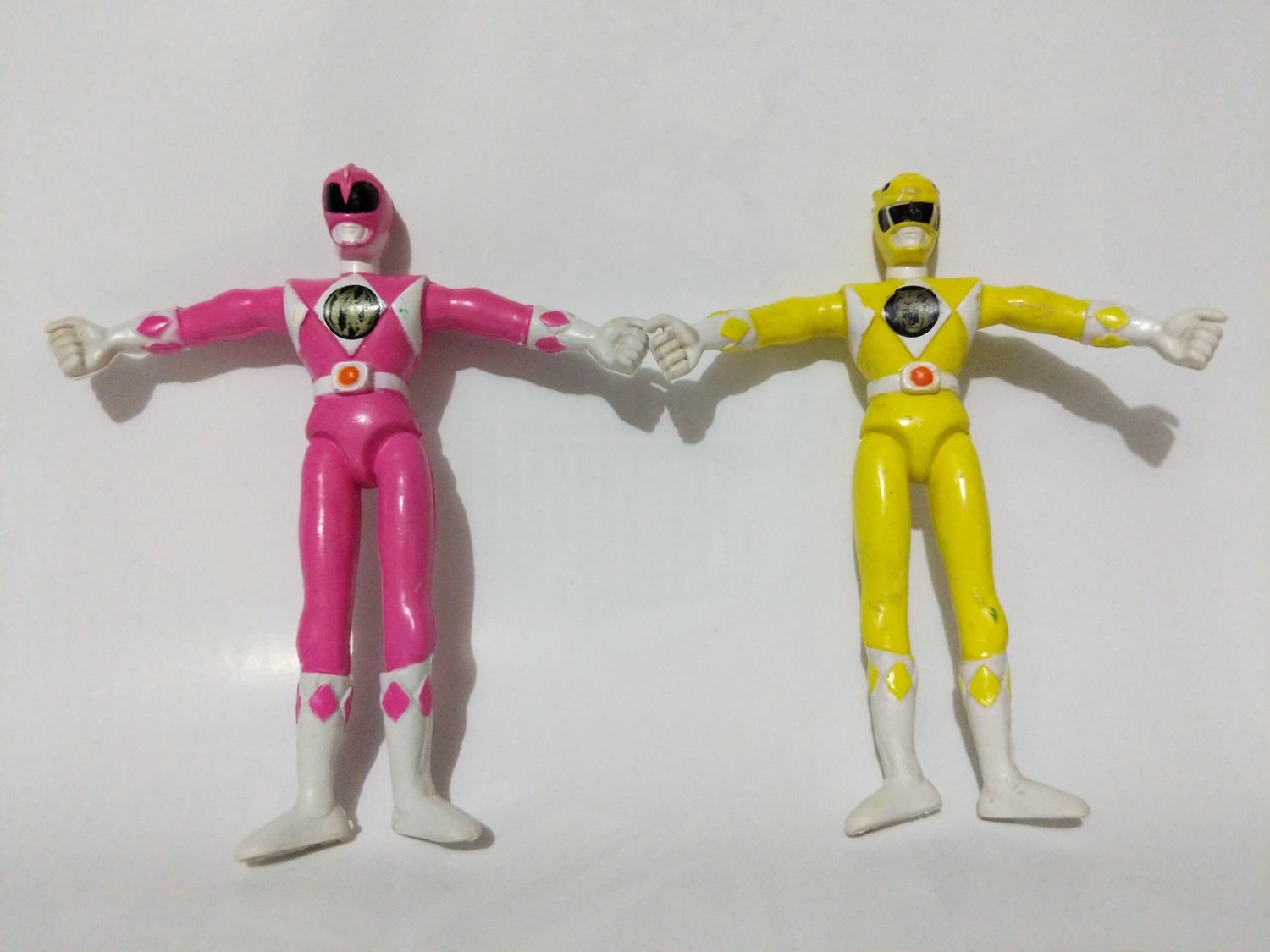 Mighty Morphin Power Rangers Bendable rubber figures