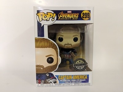 Pop Vinyl Captain America Pose