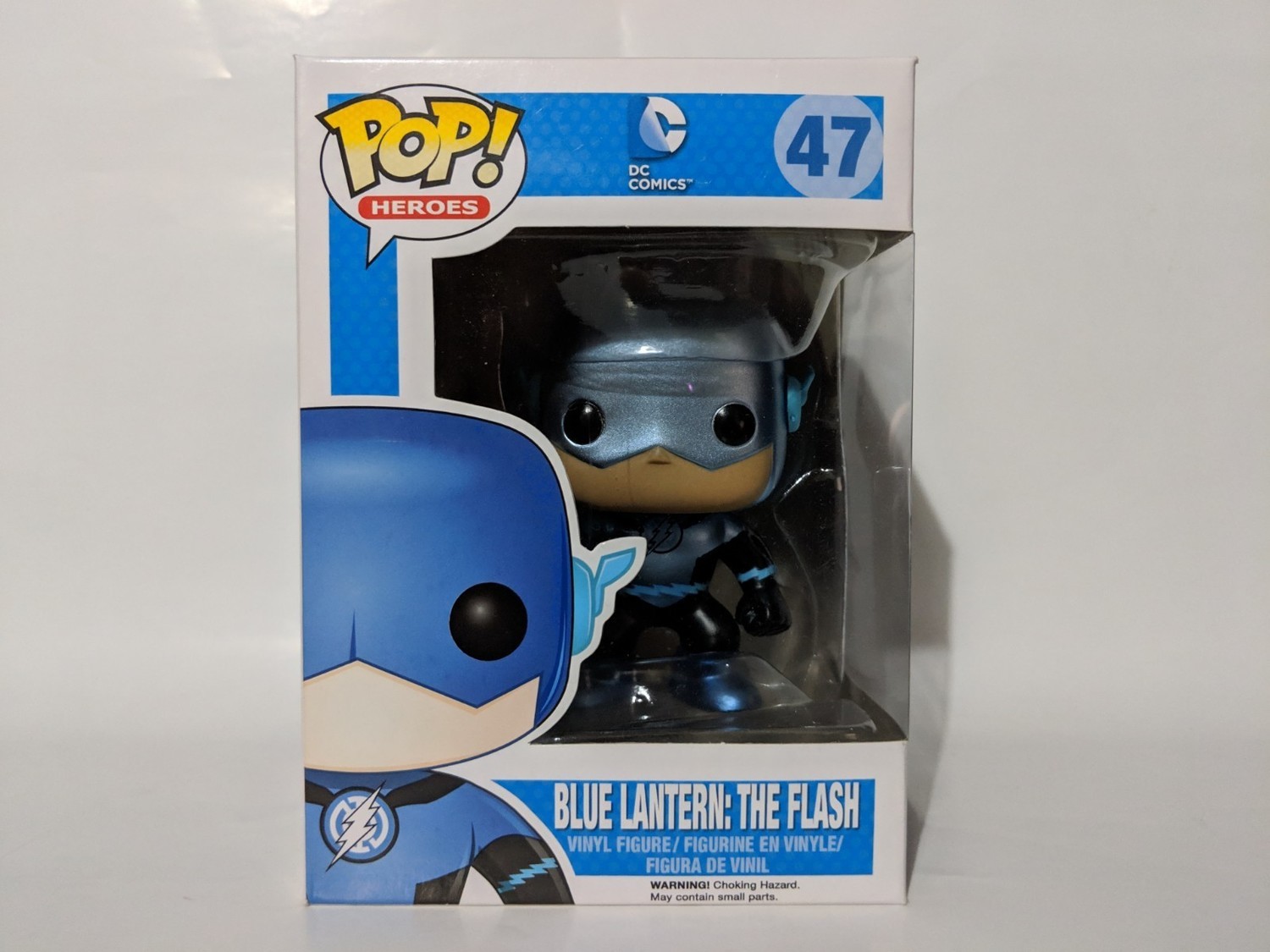 Pop Vinyl Blue lantern The Flash Metallic